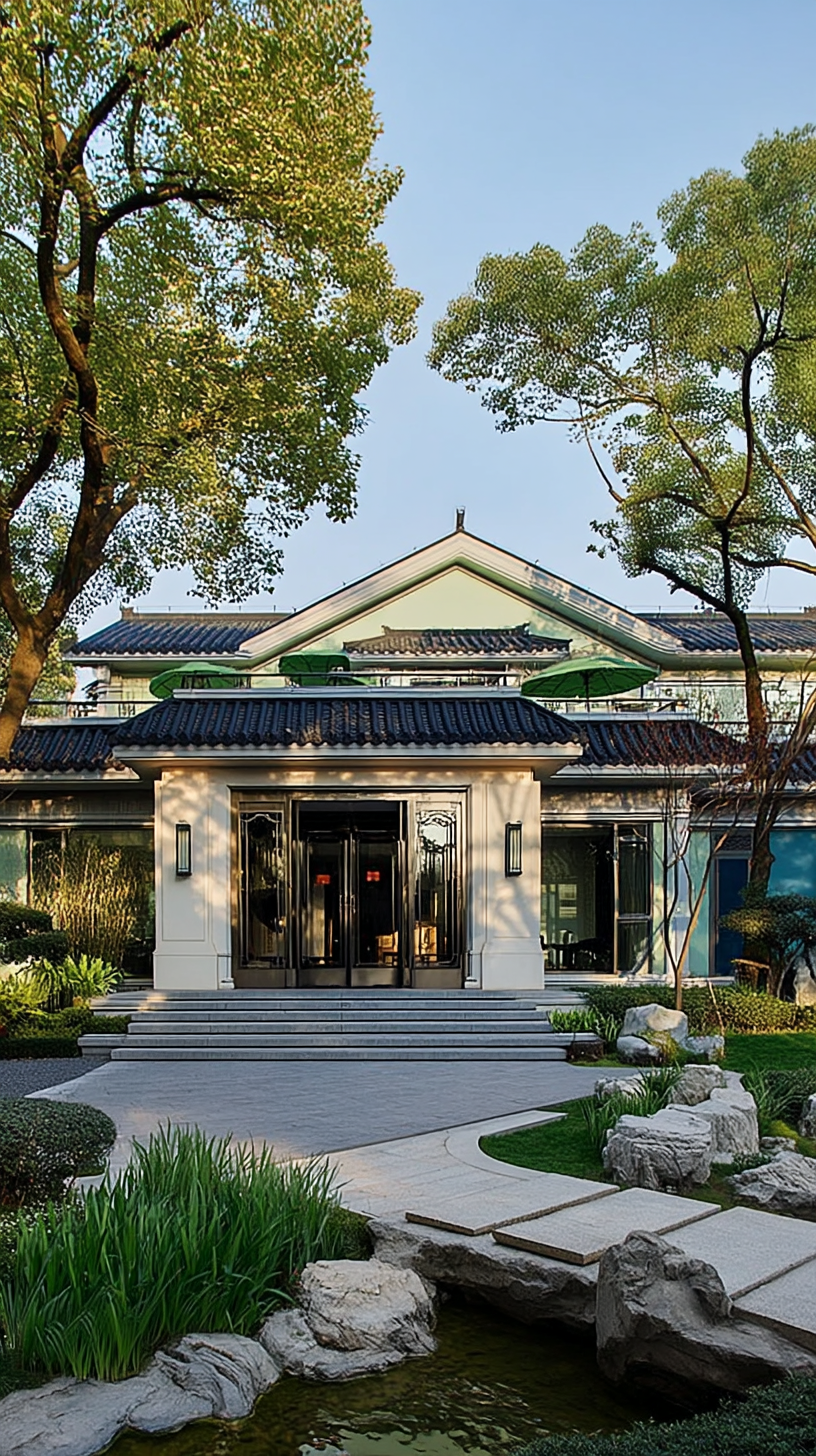 2200m2湖州西園茶館